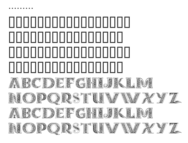 Скачать шрифт DropCaps Regular