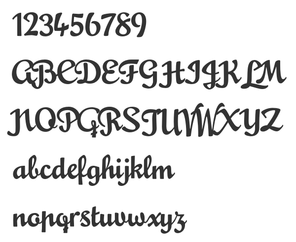 Скачать шрифт MousseScript Alternate Regular