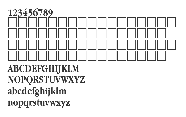 Скачать шрифт Apple Garamond Bold BT Garamond