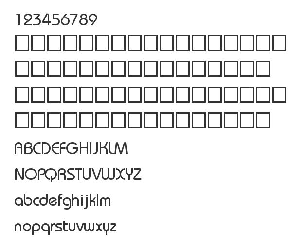 Скачать шрифт Bahamas Normal Regular