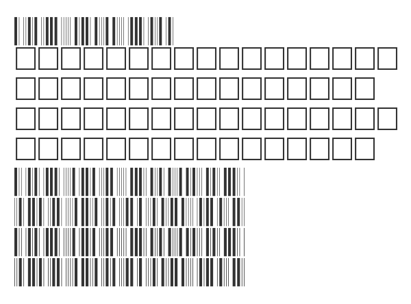 Скачать шрифт C39P12DhTt Normal