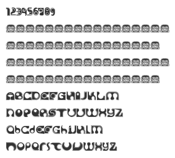 Скачать шрифт Solange C Regular