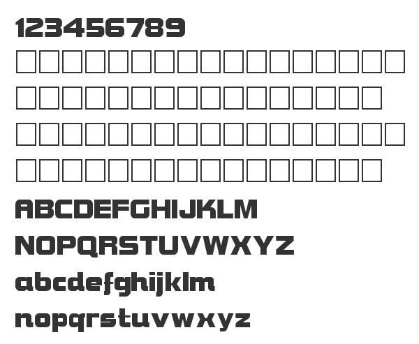 Скачать шрифт BolsterBold Bold